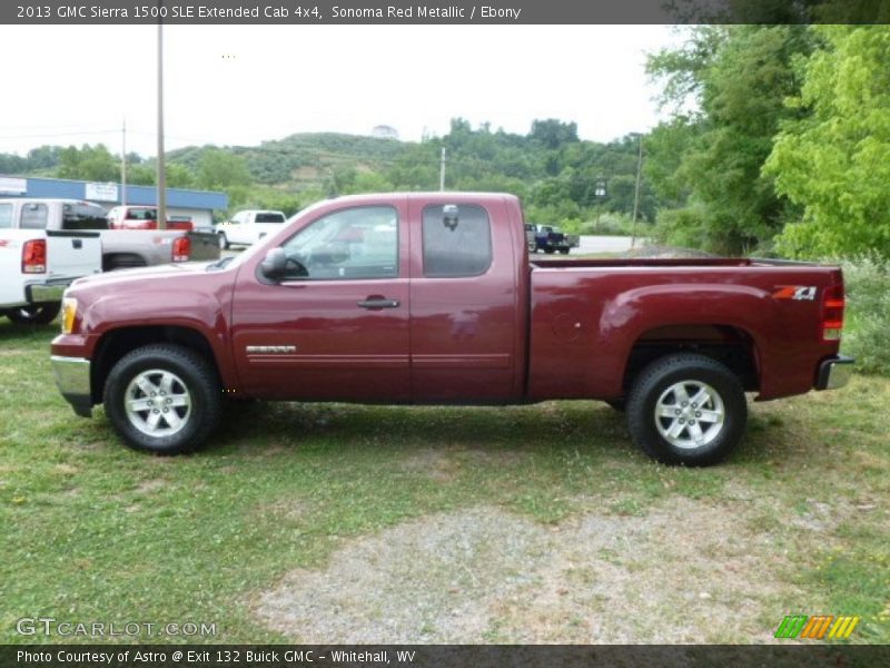  2013 Sierra 1500 SLE Extended Cab 4x4 Sonoma Red Metallic