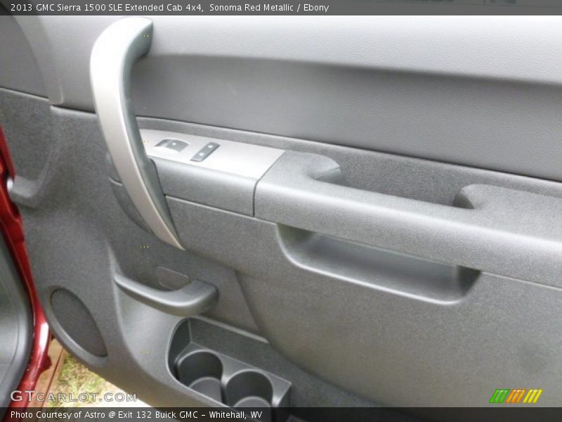 Sonoma Red Metallic / Ebony 2013 GMC Sierra 1500 SLE Extended Cab 4x4