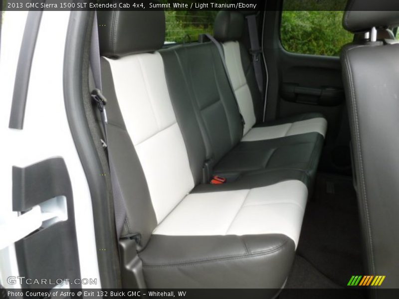 Summit White / Light Titanium/Ebony 2013 GMC Sierra 1500 SLT Extended Cab 4x4