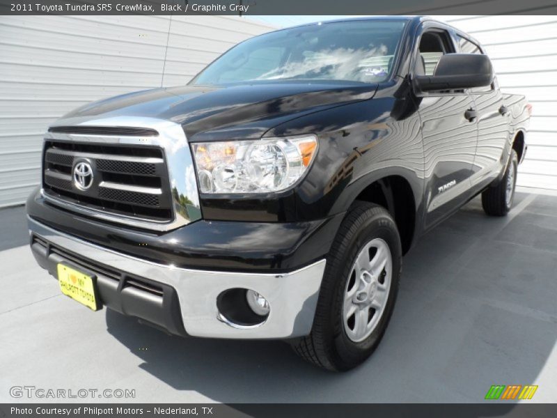 Black / Graphite Gray 2011 Toyota Tundra SR5 CrewMax