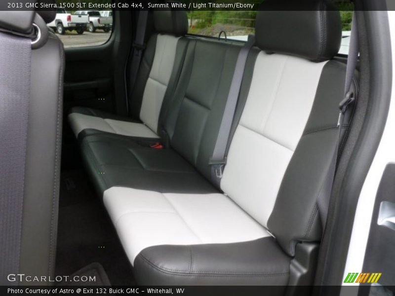 Summit White / Light Titanium/Ebony 2013 GMC Sierra 1500 SLT Extended Cab 4x4