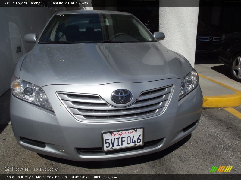 Titanium Metallic / Ash 2007 Toyota Camry LE