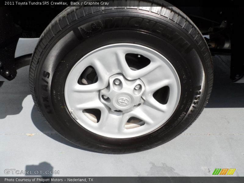 Black / Graphite Gray 2011 Toyota Tundra SR5 CrewMax