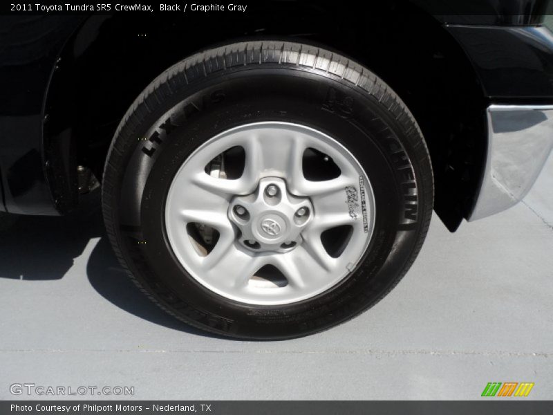 Black / Graphite Gray 2011 Toyota Tundra SR5 CrewMax