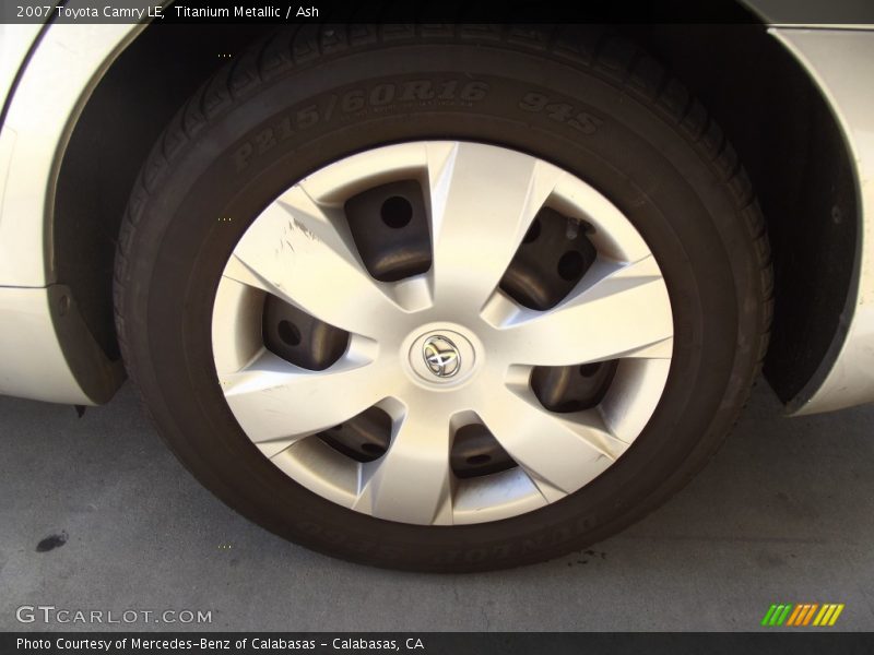 Titanium Metallic / Ash 2007 Toyota Camry LE