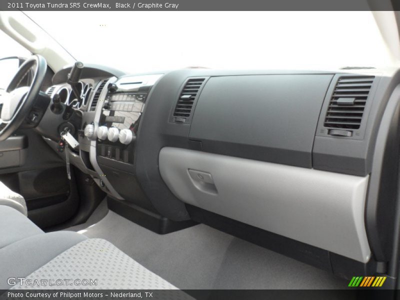 Black / Graphite Gray 2011 Toyota Tundra SR5 CrewMax