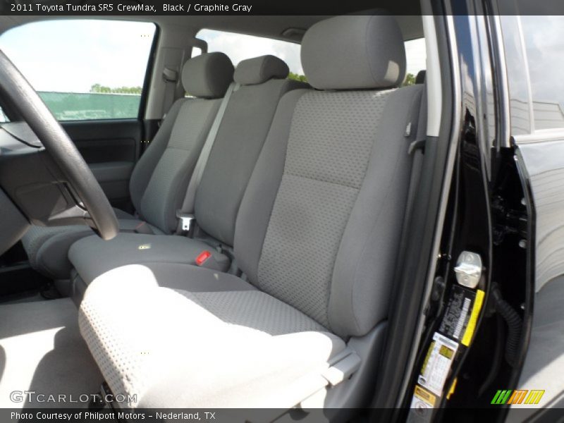 Black / Graphite Gray 2011 Toyota Tundra SR5 CrewMax