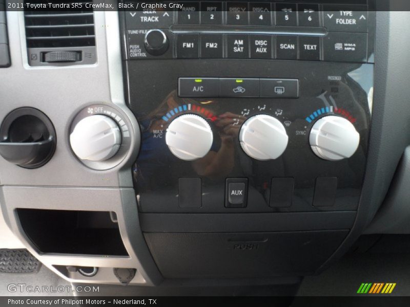 Black / Graphite Gray 2011 Toyota Tundra SR5 CrewMax