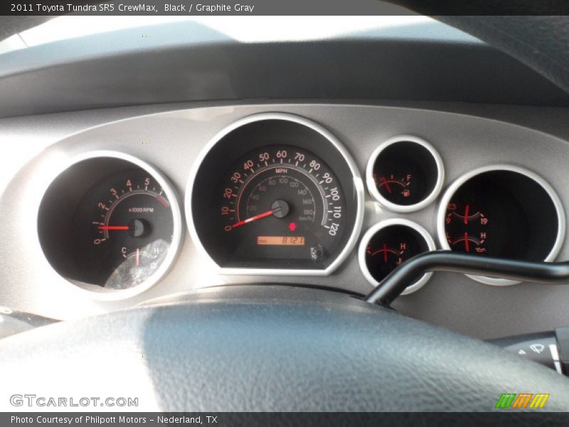 Black / Graphite Gray 2011 Toyota Tundra SR5 CrewMax
