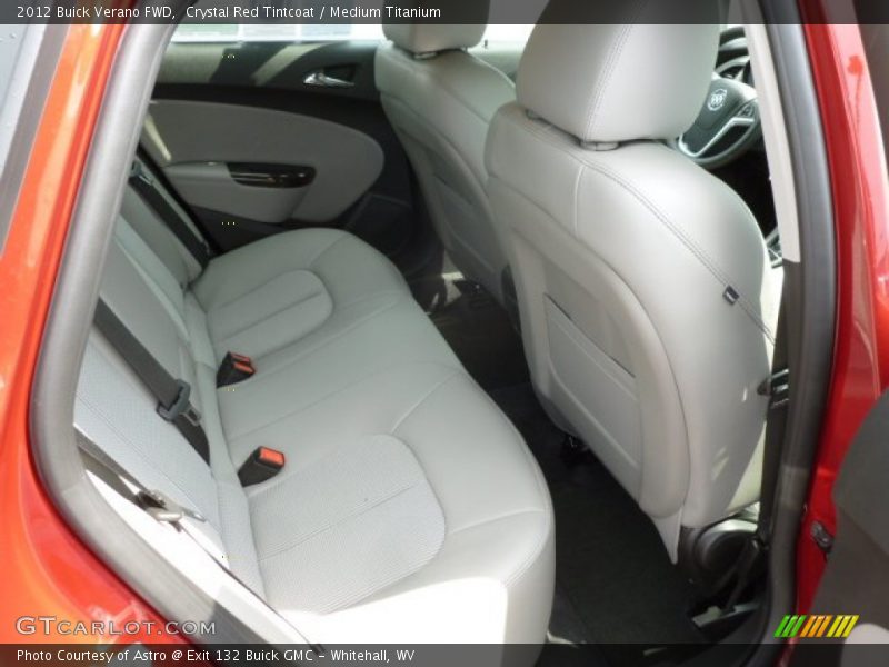 Crystal Red Tintcoat / Medium Titanium 2012 Buick Verano FWD