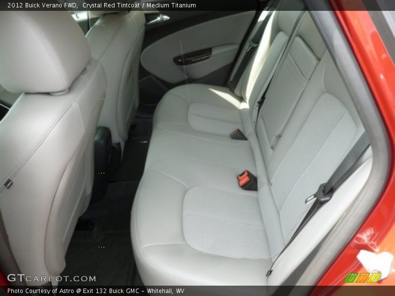 Crystal Red Tintcoat / Medium Titanium 2012 Buick Verano FWD