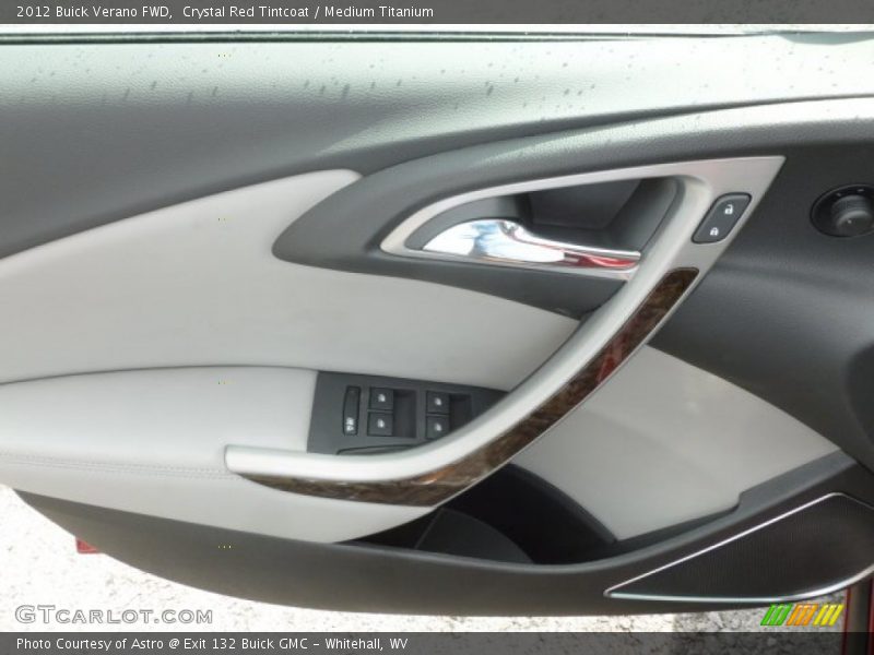 Crystal Red Tintcoat / Medium Titanium 2012 Buick Verano FWD