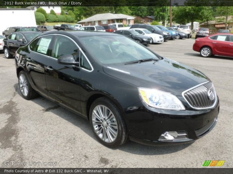 Black Onyx / Ebony 2012 Buick Verano FWD