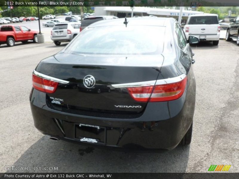 Black Onyx / Ebony 2012 Buick Verano FWD