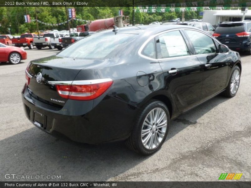Black Onyx / Ebony 2012 Buick Verano FWD