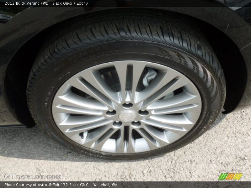 Black Onyx / Ebony 2012 Buick Verano FWD