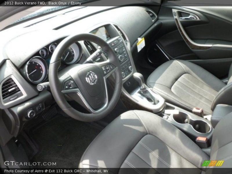Black Onyx / Ebony 2012 Buick Verano FWD