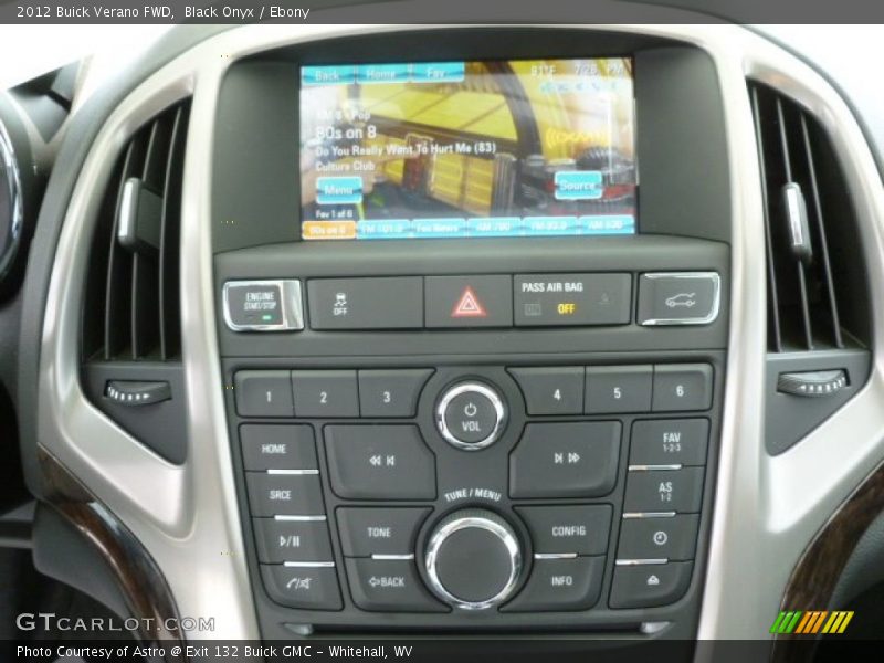 Black Onyx / Ebony 2012 Buick Verano FWD