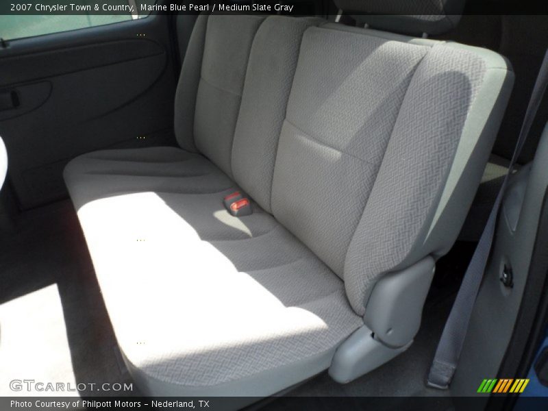 Marine Blue Pearl / Medium Slate Gray 2007 Chrysler Town & Country