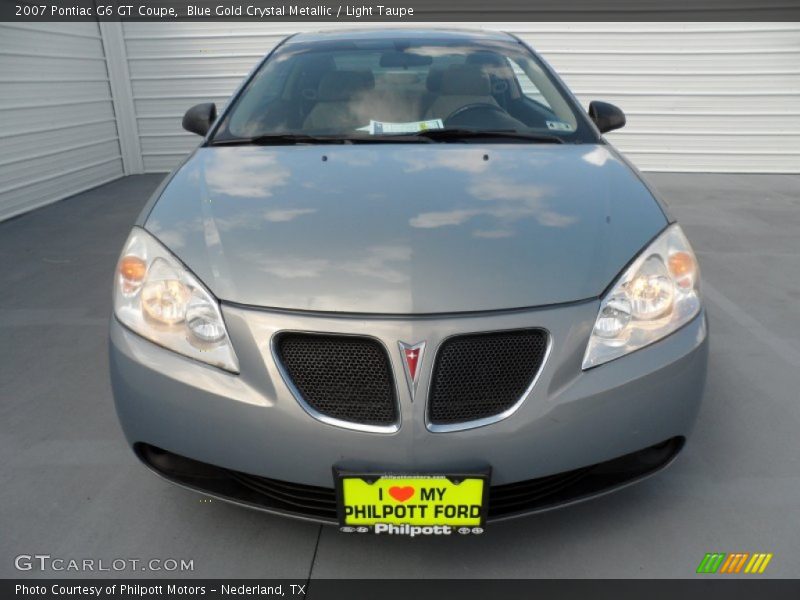 Blue Gold Crystal Metallic / Light Taupe 2007 Pontiac G6 GT Coupe