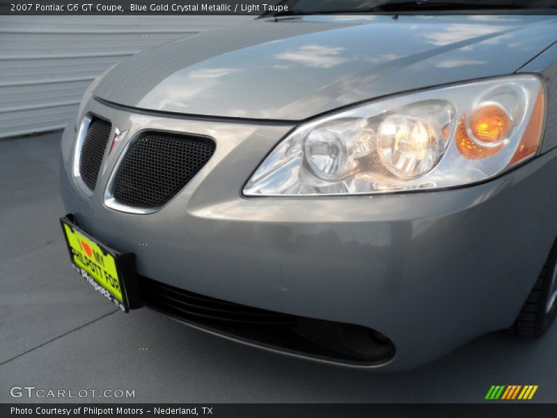 Blue Gold Crystal Metallic / Light Taupe 2007 Pontiac G6 GT Coupe