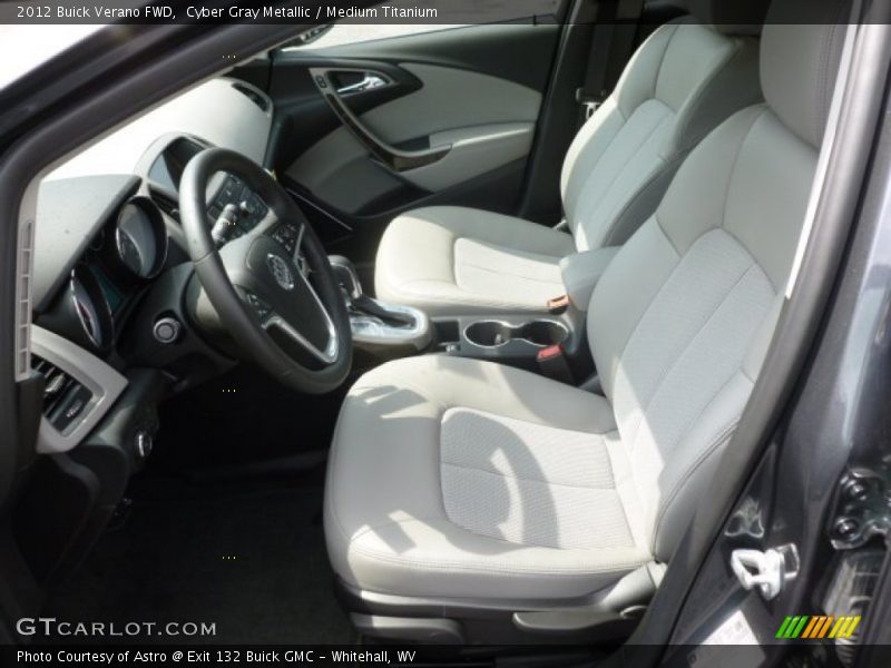 Cyber Gray Metallic / Medium Titanium 2012 Buick Verano FWD