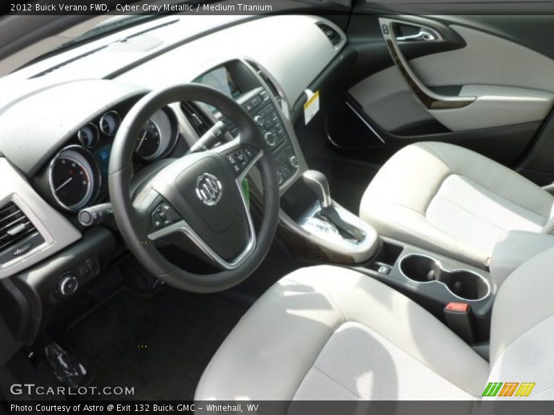 Cyber Gray Metallic / Medium Titanium 2012 Buick Verano FWD