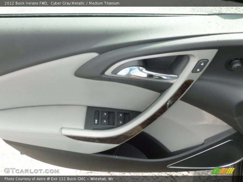 Cyber Gray Metallic / Medium Titanium 2012 Buick Verano FWD