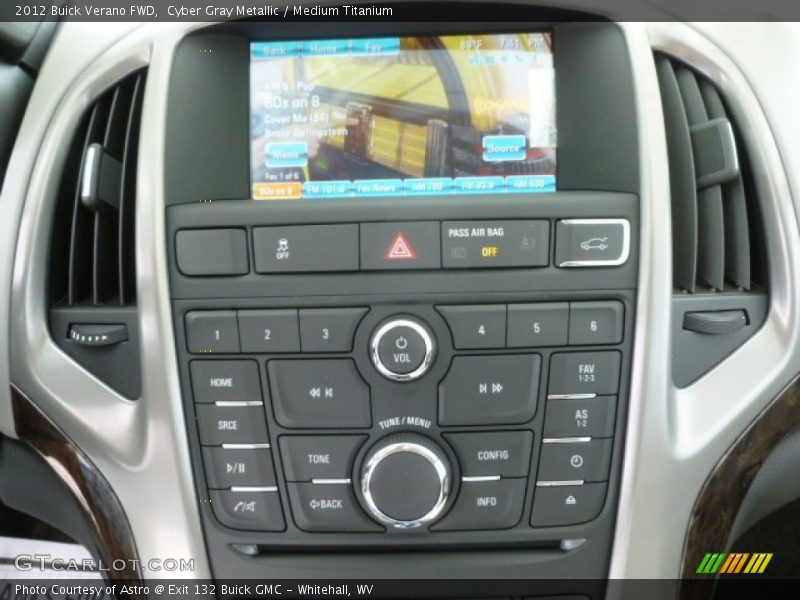 Cyber Gray Metallic / Medium Titanium 2012 Buick Verano FWD