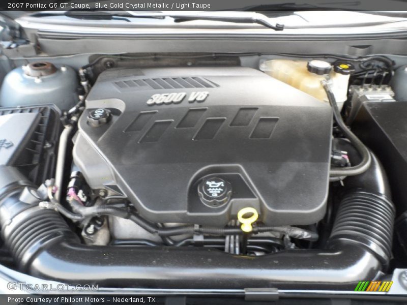 Blue Gold Crystal Metallic / Light Taupe 2007 Pontiac G6 GT Coupe