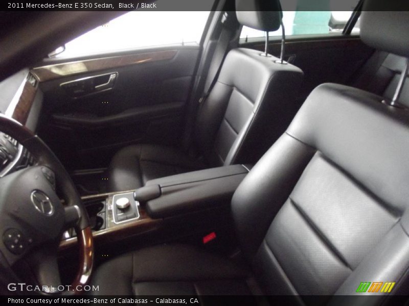 Black / Black 2011 Mercedes-Benz E 350 Sedan