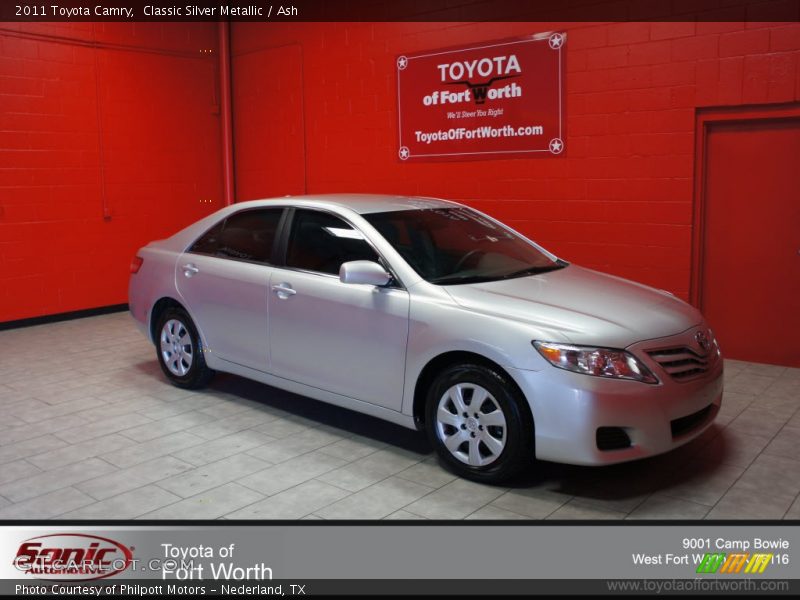 Classic Silver Metallic / Ash 2011 Toyota Camry