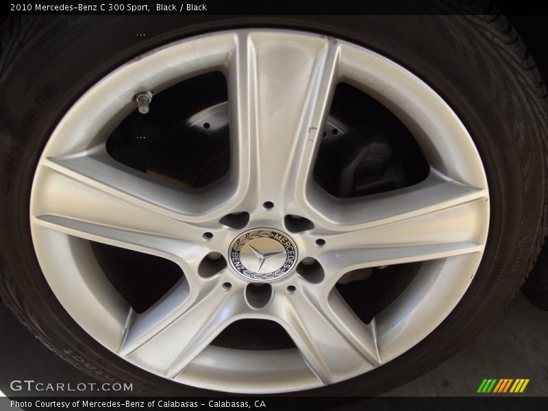 Black / Black 2010 Mercedes-Benz C 300 Sport