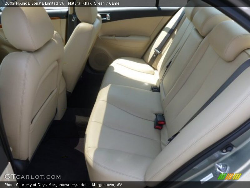 Natural Khaki Green / Camel 2009 Hyundai Sonata Limited V6