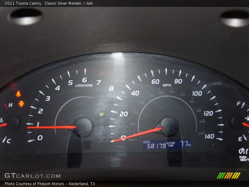 Classic Silver Metallic / Ash 2011 Toyota Camry