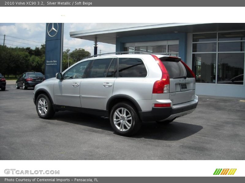 Silver Metallic / Soft Beige 2010 Volvo XC90 3.2
