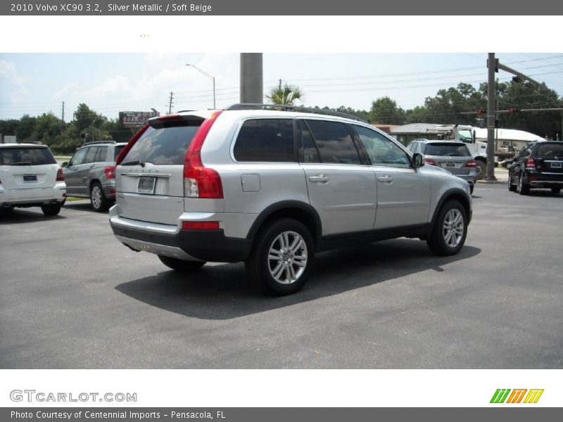 Silver Metallic / Soft Beige 2010 Volvo XC90 3.2