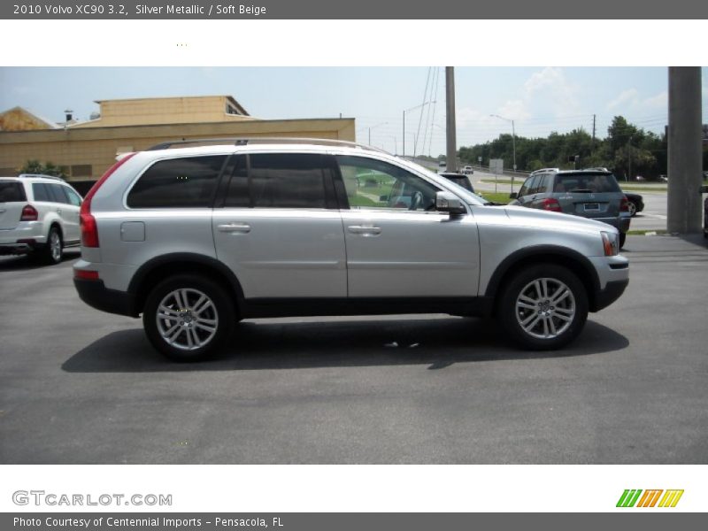 Silver Metallic / Soft Beige 2010 Volvo XC90 3.2
