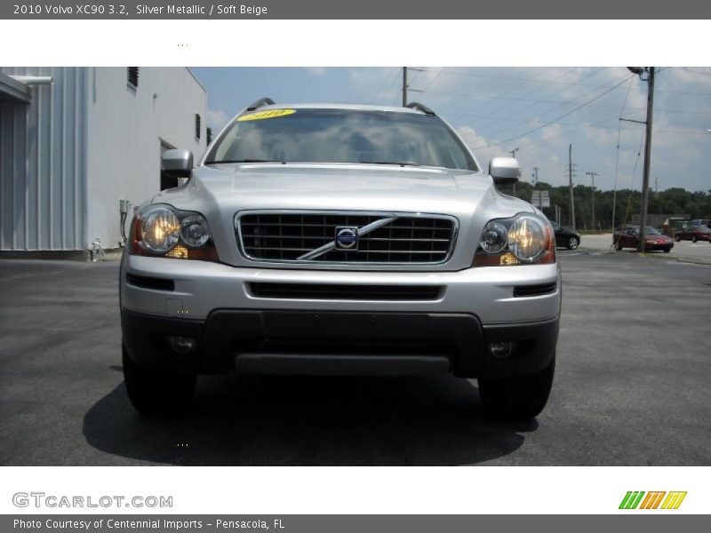 Silver Metallic / Soft Beige 2010 Volvo XC90 3.2