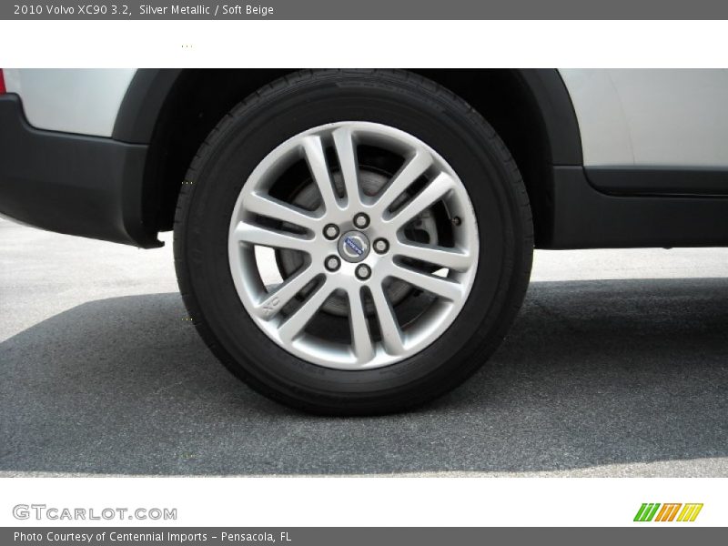 Silver Metallic / Soft Beige 2010 Volvo XC90 3.2