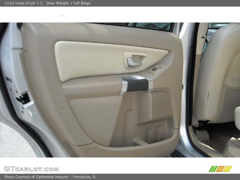 Silver Metallic / Soft Beige 2010 Volvo XC90 3.2
