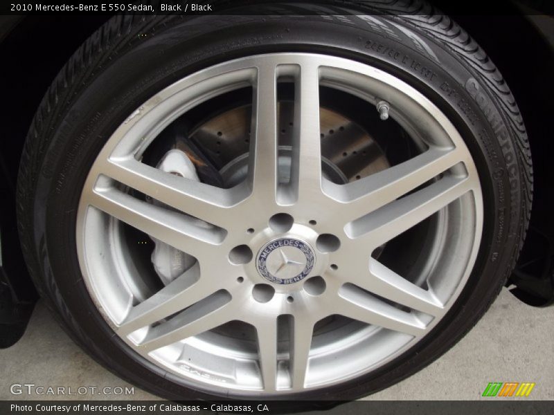 Black / Black 2010 Mercedes-Benz E 550 Sedan