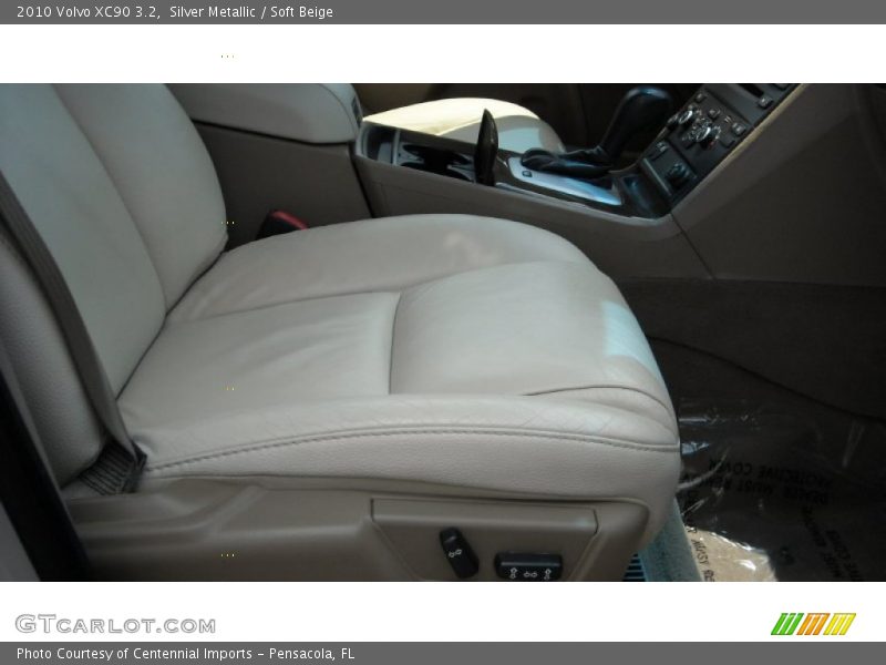 Silver Metallic / Soft Beige 2010 Volvo XC90 3.2
