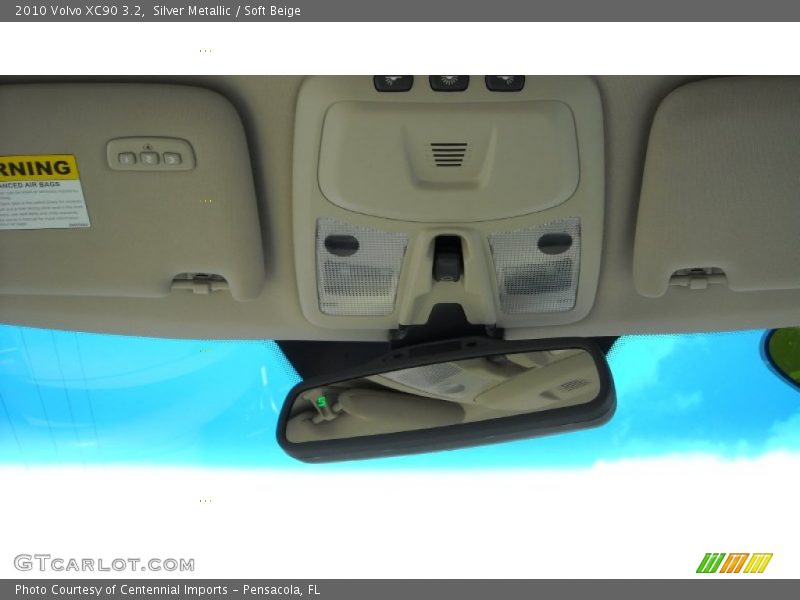 Silver Metallic / Soft Beige 2010 Volvo XC90 3.2