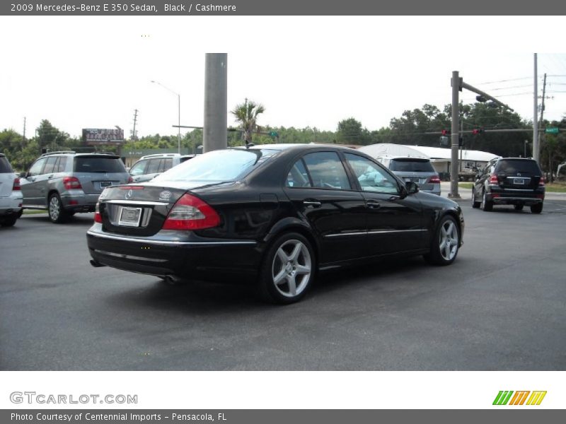 Black / Cashmere 2009 Mercedes-Benz E 350 Sedan