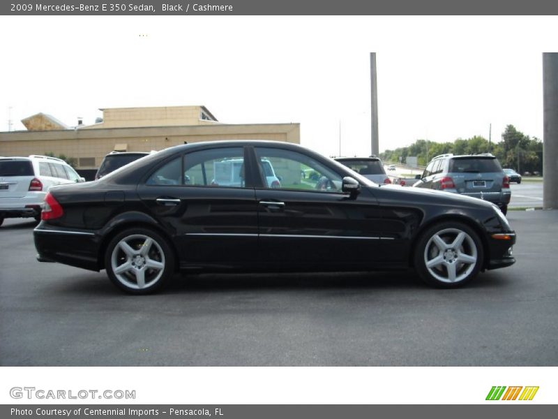 Black / Cashmere 2009 Mercedes-Benz E 350 Sedan