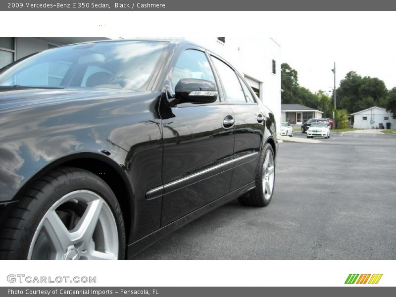 Black / Cashmere 2009 Mercedes-Benz E 350 Sedan