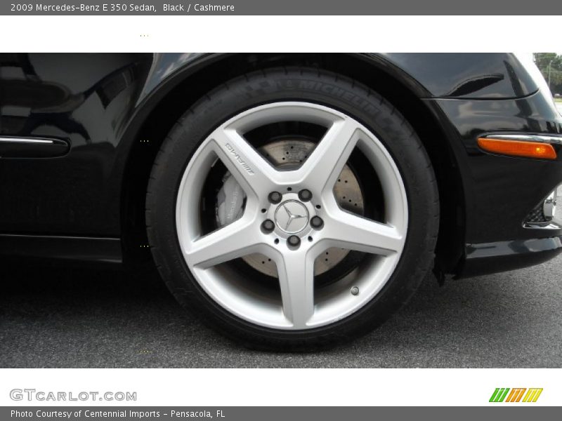 Black / Cashmere 2009 Mercedes-Benz E 350 Sedan