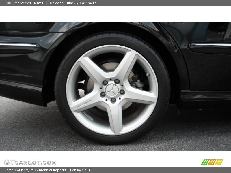 Black / Cashmere 2009 Mercedes-Benz E 350 Sedan