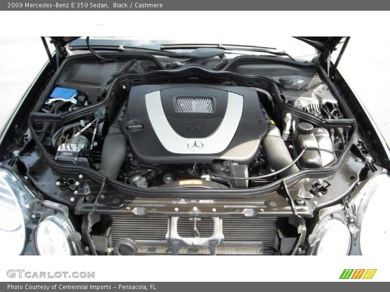 Black / Cashmere 2009 Mercedes-Benz E 350 Sedan